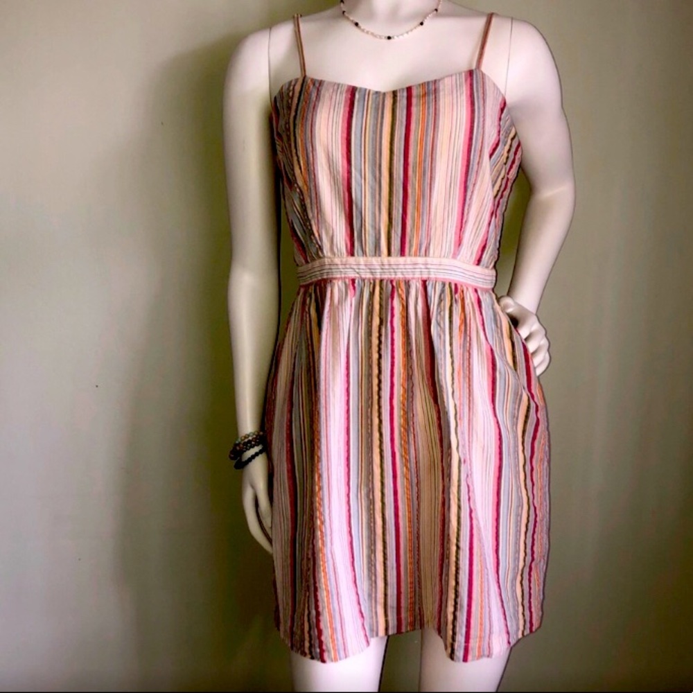 Forever 21 beautiful material flattering size large sun dress